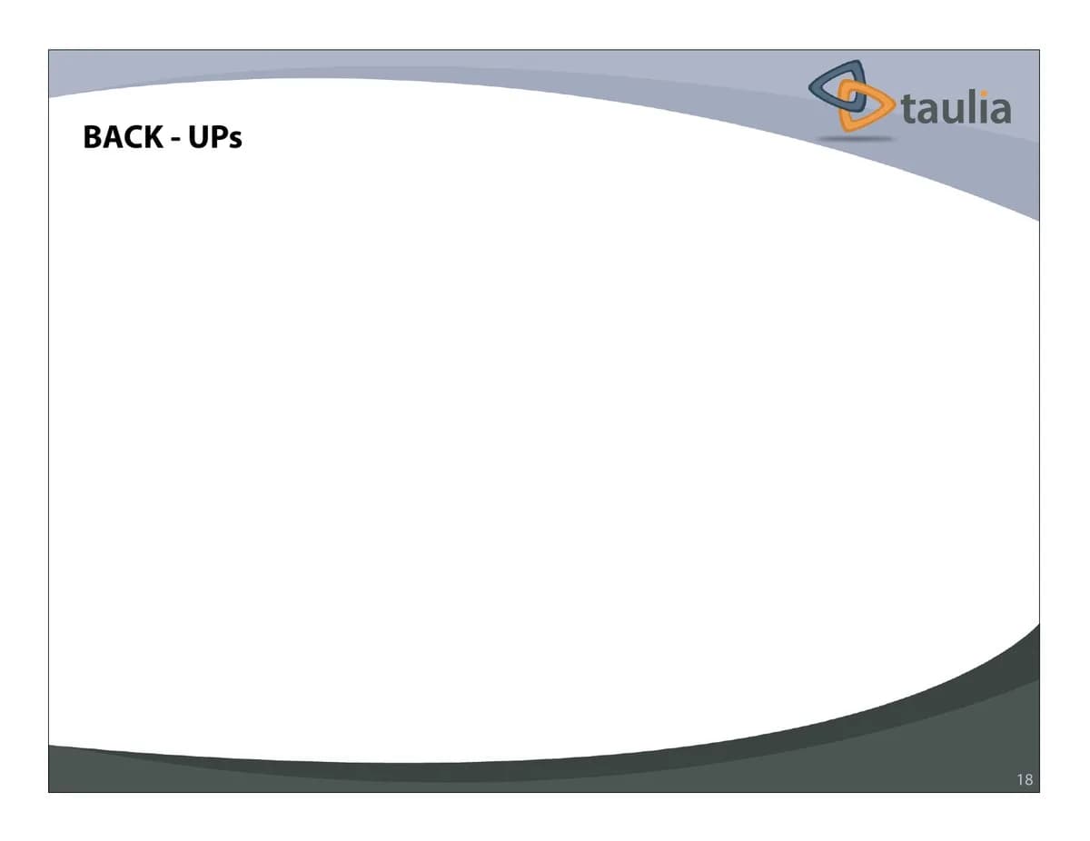 Taulia — Taulia Investor Presentation (January 2010) cover slide