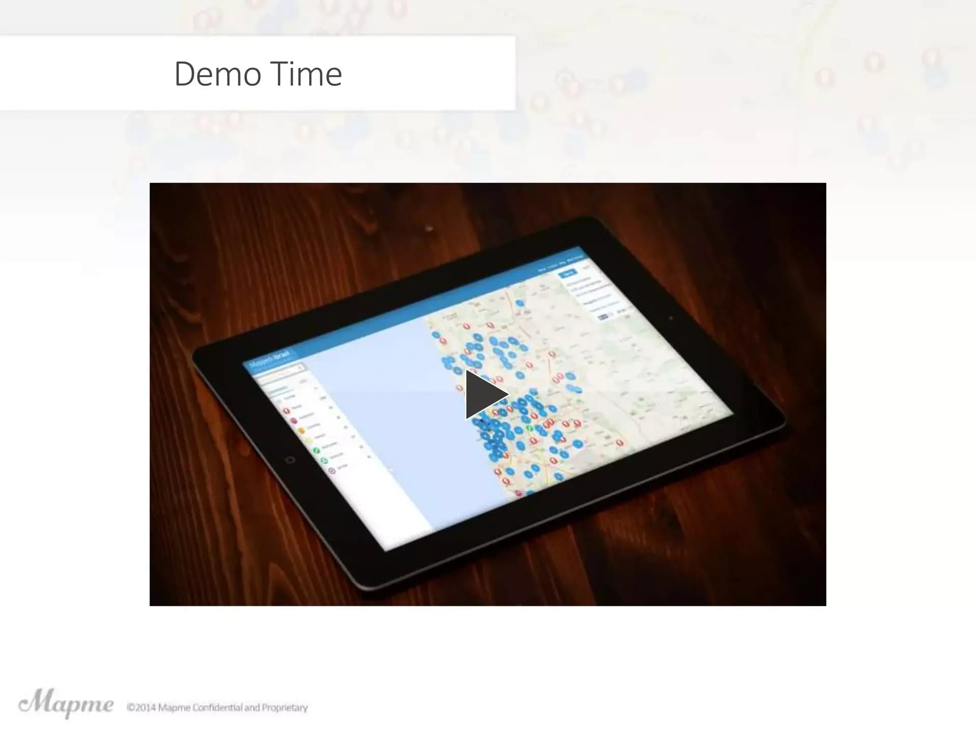 Demo time slide